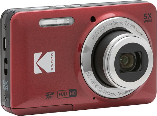Kodak PIXPRO FZ55 Cámara Compacta, 16 MP, Rojo