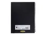 Derwent Cuaderno Espiral Dibujo Din A4 Papel Negro 40 Hojas 200 gr/m2