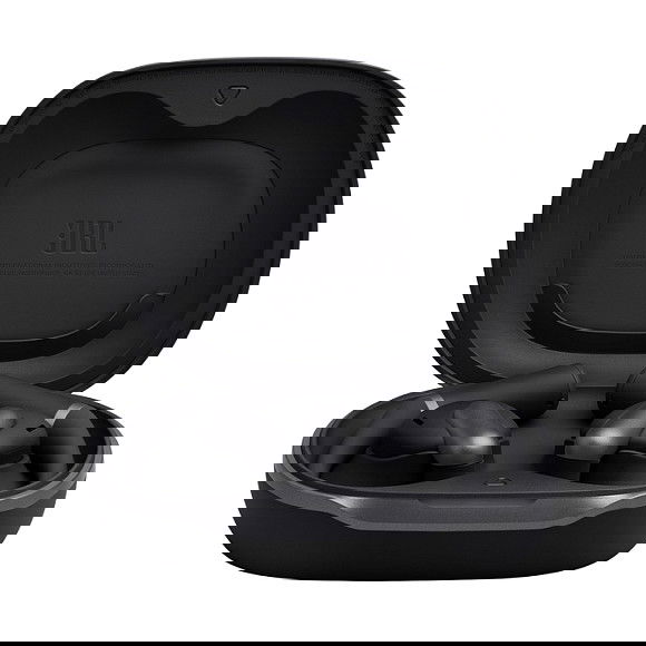 JBL Harman Sense Pro Auriculares TWS Open-Ear con Conducción Ósea, Bluetooth 6.0, Sonido Hi-Res, Resistencia IP54, Autonomía 30h, Carga Rápida, Color Negro