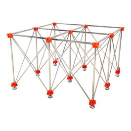 Rubi Mesa de trabajo retráctil 120 x 120 cm 700 kg