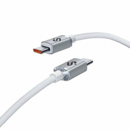 Subblim Cable Optimus USB-C a USB-C 60W 1m Blanco