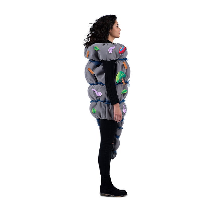 My Other Me Disfraz Tornado Vestido Con Accesorios Multicolor Talla M My Other Me Disfraz Tornado Vestido Con Accesorios Multicolor Talla M