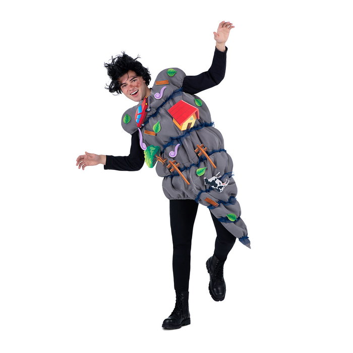 My Other Me Disfraz Tornado Vestido Con Accesorios Multicolor Talla M My Other Me Disfraz Tornado Vestido Con Accesorios Multicolor Talla M