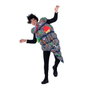 My Other Me Disfraz Tornado Vestido Con Accesorios Multicolor Talla M