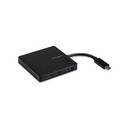 Targus Hub con 3 x SuperSpeed USB 3.0 y 1 x USB-C 3.1 Gen 1 (fuente de alimentación) đem la versatilidad que necesitas.