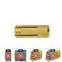 Celo Taco de latón M4 ø5 x 16 mm, caja 100 uds