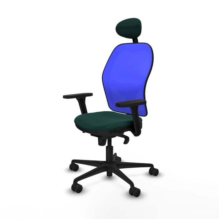 PIQUERAS Y CRESPO Silla de oficina Jorquera con Mecanismo Sincro y Cabecero 2D PIQUERAS Y CRESPO Silla de oficina Jorquera con Mecanismo Sincro y Cabecero 2D