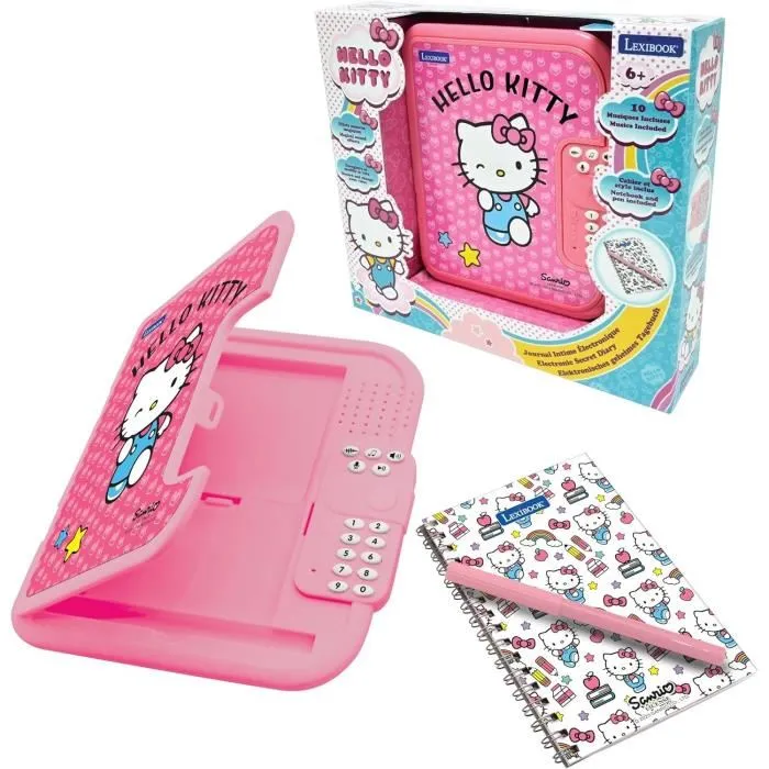 LEXIBOOK Diario Electrónico Interactivo Hello Kitty LEXIBOOK Diario Electrónico Interactivo Hello Kitty