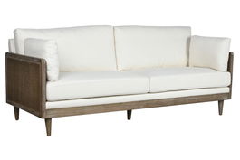 DKD Home Decor Sofá Romántico Marrón Crudo 208 x 86 x 88 cm