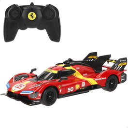 RASTAR Coche Ferrari 499P Radio Control Escala 1:24 6 Funciones Eléctrico +6 Años