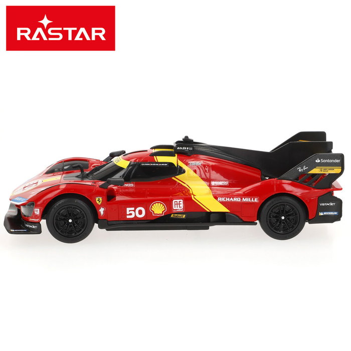 RASTAR Coche Ferrari 499P Radio Control Escala 1:24 6 Funciones Eléctrico +6 Años RASTAR Coche Ferrari 499P Radio Control Escala 1:24 6 Funciones Eléctrico +6 Años