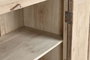 DKD Home Decor Vitrina Nat 2c24 Item Home, 43 x 244 x 270 cm, Madera Maciza Natural