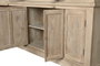 DKD Home Decor Vitrina Nat 2c24 Item Home, 43 x 244 x 270 cm, Madera Maciza Natural