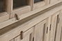 DKD Home Decor Vitrina Nat 2c24 Item Home, 43 x 244 x 270 cm, Madera Maciza Natural