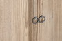 DKD Home Decor Vitrina Nat 2c24 Item Home, 43 x 244 x 270 cm, Madera Maciza Natural