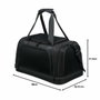 Trixie Bolsa de avión - Negro - 28 x 25 x 44 cm