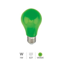 GSC Evolution Bombilla LED Estándar 1W E27 Verde