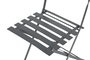 DKD Home Decor Mesa Terraza Y Jardin Metal Gris 60 x 71 x 60 cm Set de 3