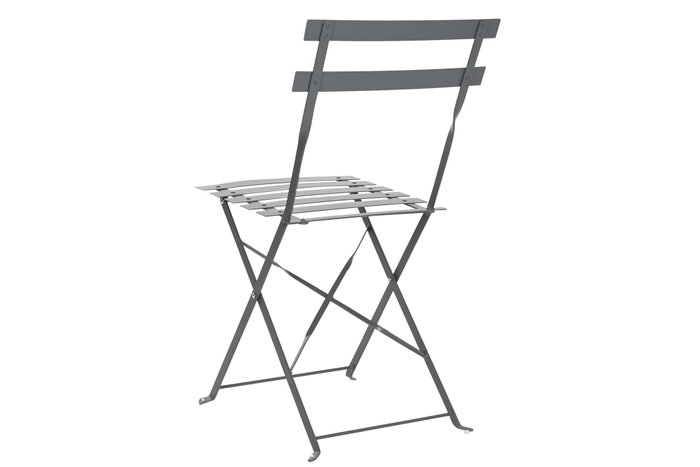 DKD Home Decor Mesa Terraza Y Jardin Metal Gris 60 x 71 x 60 cm Set de 3