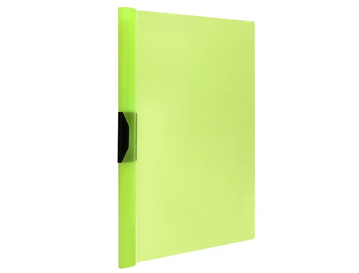 Liderpapel 45303 Carpeta Dossier con Pinza Lateral, Polipropileno, DIN A4, Verde, para 30 Hojas