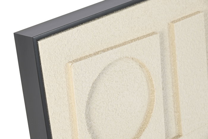 DKD Home Decor Cuadro Lienzo PS 102x102x4,5 Moderno (Pack de 2)