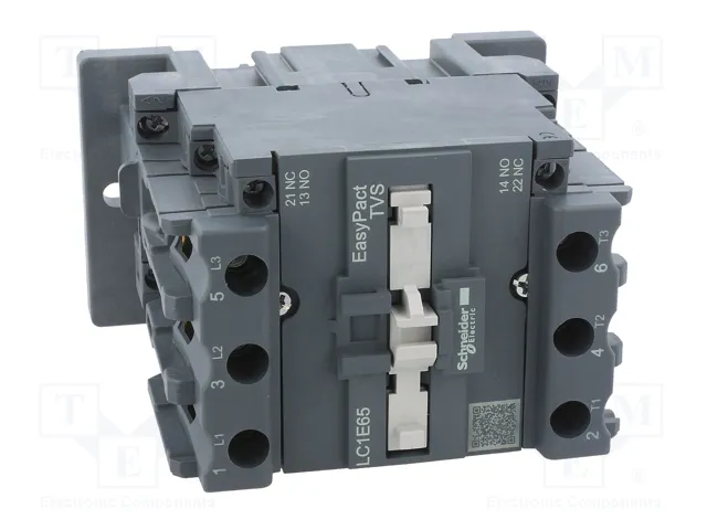 SCHNEIDER ELECTRIC LC1E65P7 Contactor Easy TeSys 3-polar 230VAC