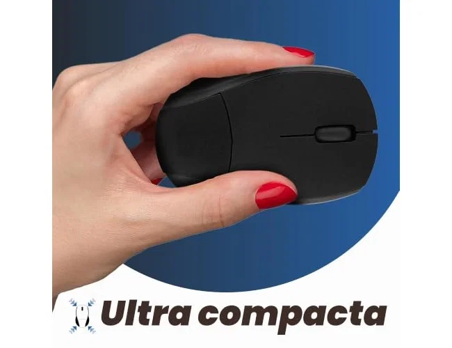 TNB MINY Ratón inalámbrico compacto Negro MM240B