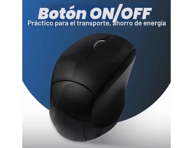TNB MINY Ratón inalámbrico compacto Negro MM240B