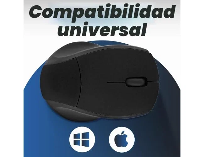 TNB MINY Ratón inalámbrico compacto Negro MM240B