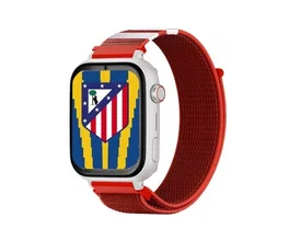 Savefamily Savewatch Plus Edición Atlético de Madrid con GPS y Llamada - Correa de Tela Roja