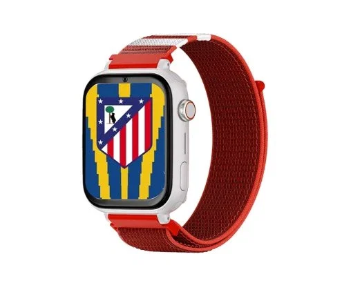 Savefamily Savewatch Plus Edición Atlético de Madrid con GPS y Llamada - Correa de Tela Roja Savefamily Savewatch Plus Edición Atlético de Madrid con GPS y Llamada - Correa de Tela Roja