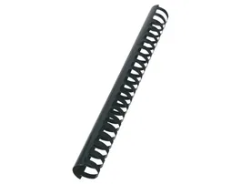 Gbc Canutillo Plástico Negro 28 mm Caja de 50 Unidades