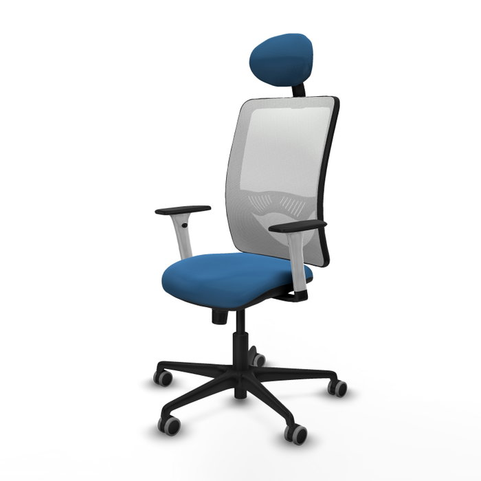 PIQUERAS Y CRESPO Silla de oficina Zulema Azul claro con mecanismo Sincro PIQUERAS Y CRESPO Silla de oficina Zulema Azul claro con mecanismo Sincro