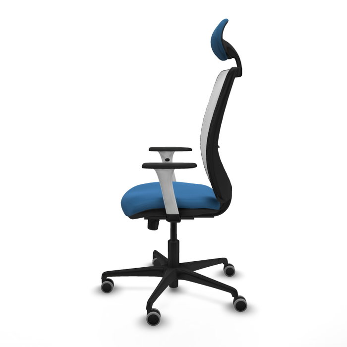 PIQUERAS Y CRESPO Silla de oficina Zulema Azul claro con mecanismo Sincro PIQUERAS Y CRESPO Silla de oficina Zulema Azul claro con mecanismo Sincro