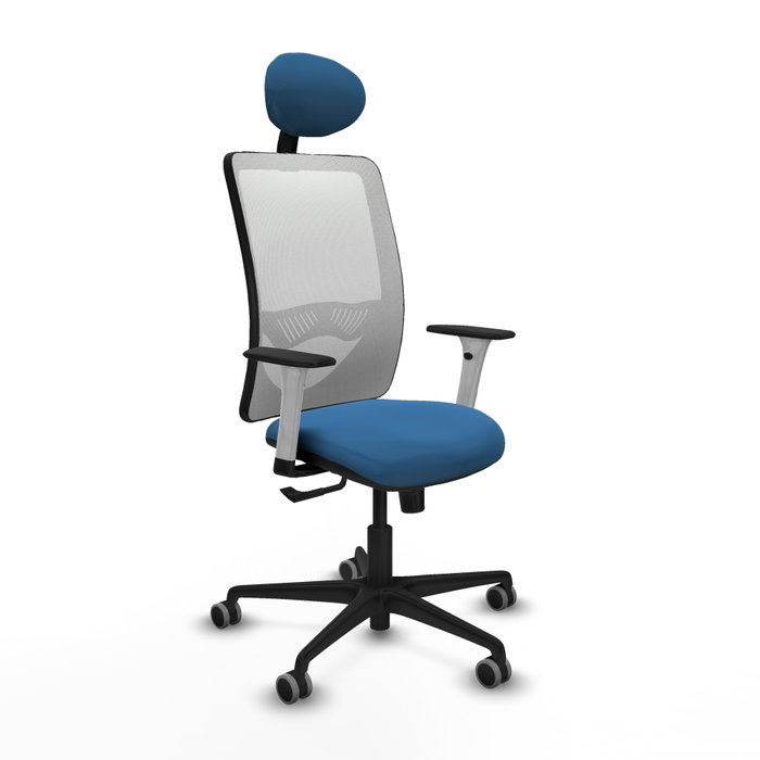 PIQUERAS Y CRESPO Silla de oficina Zulema Azul claro con mecanismo Sincro PIQUERAS Y CRESPO Silla de oficina Zulema Azul claro con mecanismo Sincro