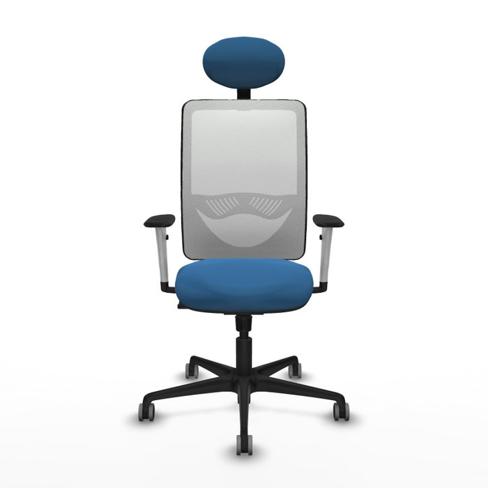PIQUERAS Y CRESPO Silla de oficina Zulema Azul claro con mecanismo Sincro PIQUERAS Y CRESPO Silla de oficina Zulema Azul claro con mecanismo Sincro