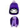 MANENTI Mochila Peluche Kuromi Hello Kitty 30cm