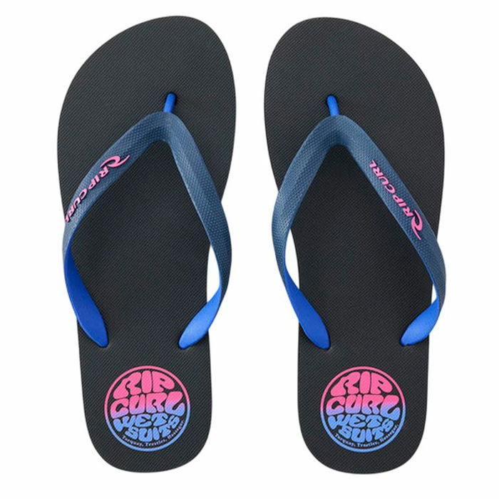 Chanclas para Hombre Rip Curl Wetty Fade Bloom Negro Chanclas para Hombre Rip Curl Wetty Fade Bloom Negro