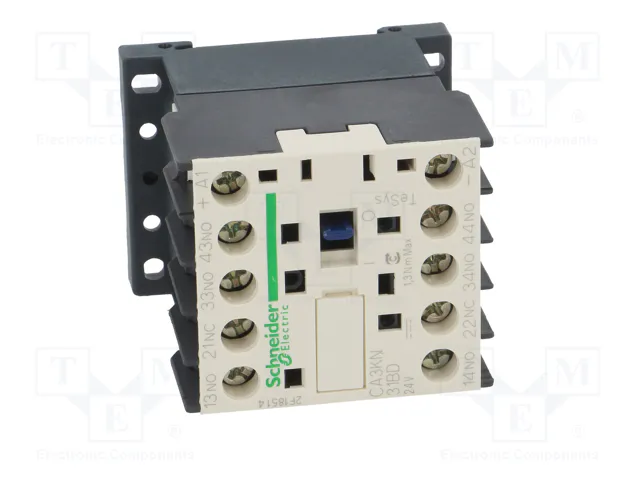 Schneider Electric CA3KN31BD TeSys D Contactor 4-polar 24VDC 10A