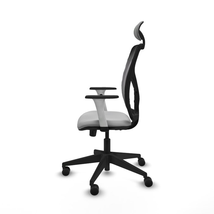 PIQUERAS Y CRESPO Silla de oficina Motilla con mecanismo Sincro/Traslack Gris claro y Negro PIQUERAS Y CRESPO Silla de oficina Motilla con mecanismo Sincro/Traslack Gris claro y Negro