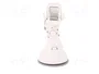 QOLTEC Soporte de coche blanco para vidrio