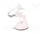 QOLTEC Soporte de coche blanco para vidrio