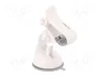 QOLTEC Soporte de coche blanco para vidrio