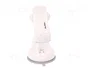 QOLTEC Soporte de coche blanco para vidrio