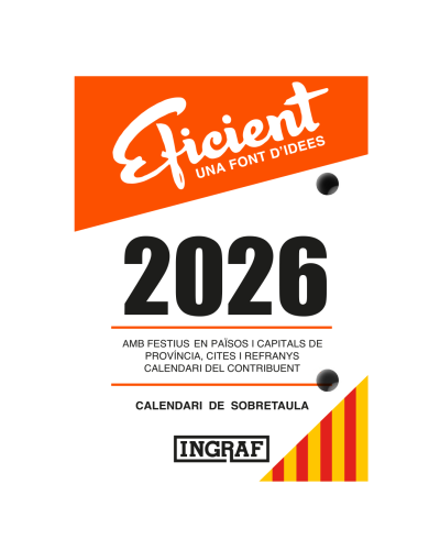 Ingraf Bloque Bufete Eficiente Catalán 2026 Ingraf Bloque Bufete Eficiente Catalán 2026