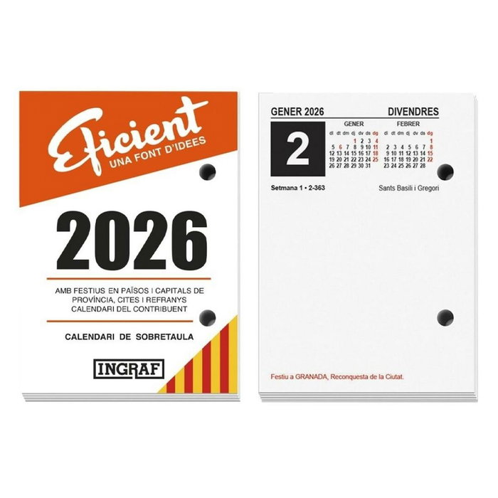 Ingraf Bloque Bufete Eficiente Catalán 2026 Ingraf Bloque Bufete Eficiente Catalán 2026