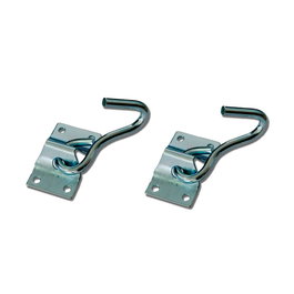 Edm Gancho móvil Ap05 con placa 70 x 45 mm zincado, 2 uds