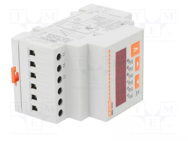 LOVATO ELECTRIC Voltímetro Digital True RMS 15-660V para Raíl DIN LOVATO ELECTRIC Voltímetro Digital True RMS 15-660V para Raíl DIN