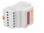 LOVATO ELECTRIC Voltímetro Digital True RMS 15-660V para Raíl DIN