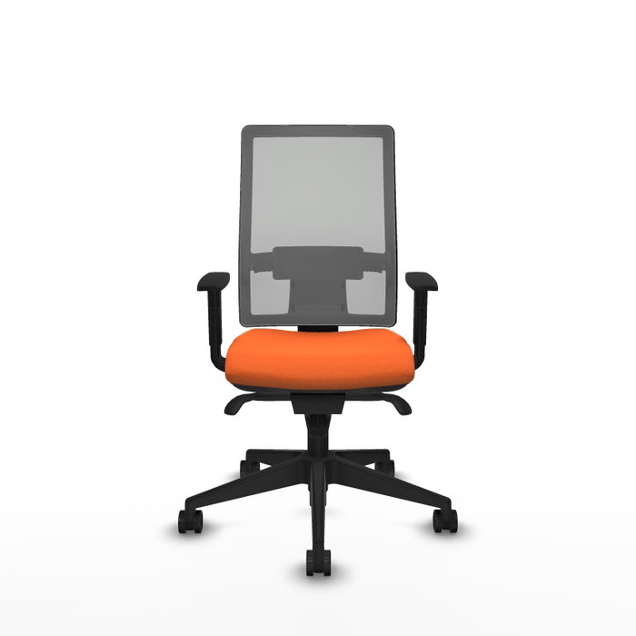 PIQUERAS Y CRESPO Silla de oficina Horna Naranja y Gris PIQUERAS Y CRESPO Silla de oficina Horna Naranja y Gris